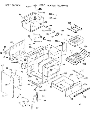 Body section