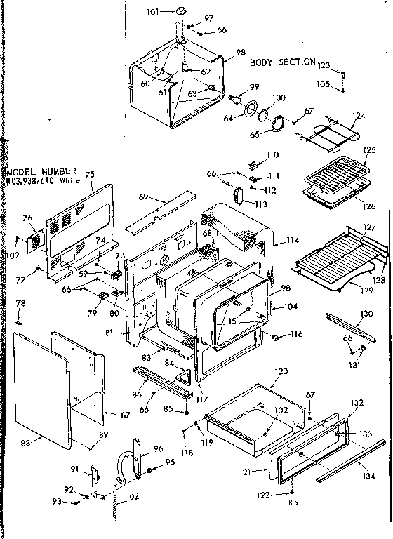 Body section