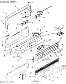 Backguard section