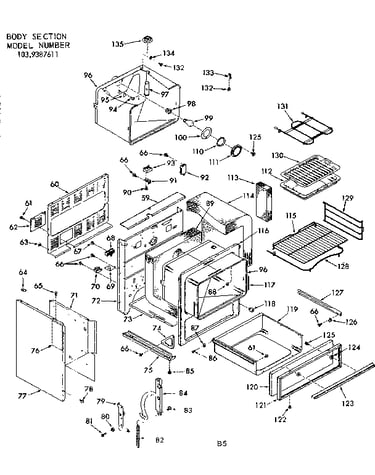 Body section
