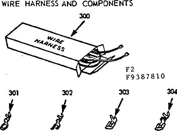 Wire harness and components