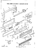 Backguard section