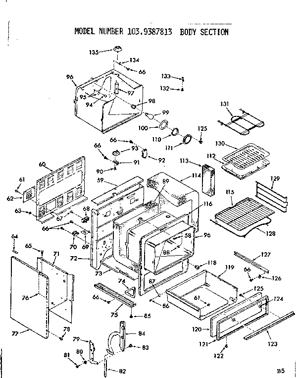 Body section