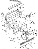 Backguard section