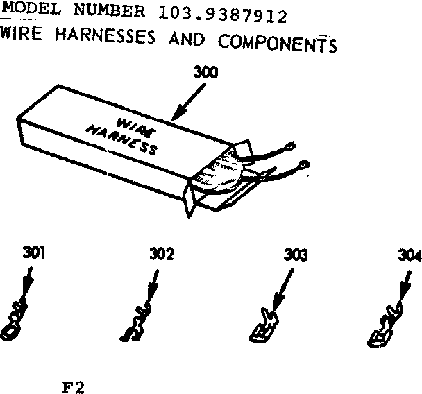 Wire harness and components