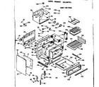 Kenmore 1039387914 body section diagram