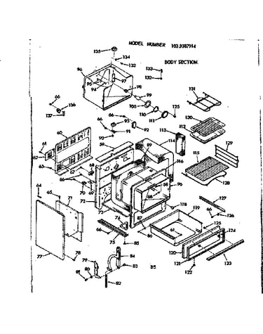 Body section