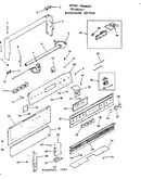 Backguard section