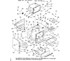 Kenmore 1039547617 body section diagram
