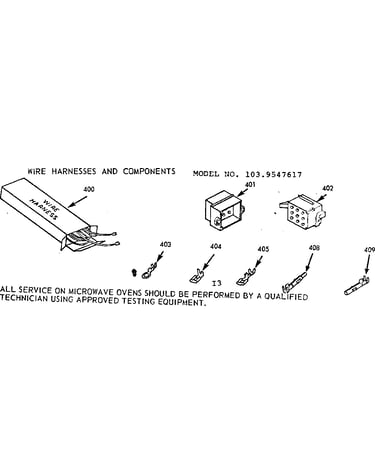Wire harnesses and components