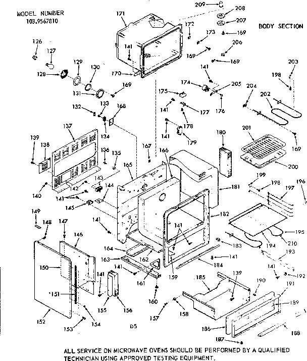 Body section