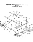 Oven door lock section