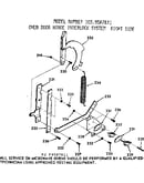 Oven door hinge interlock system
