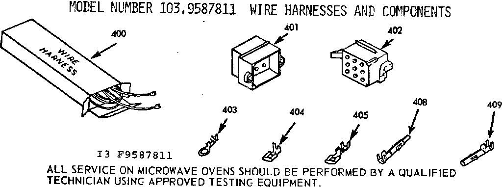 Wire harnesses and components