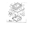 Kenmore 1039647910 main top section diagram