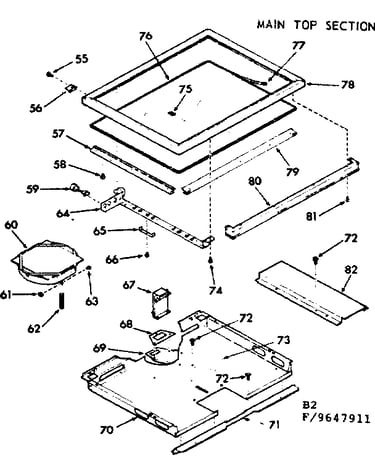 Main top section