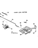 Power lock section