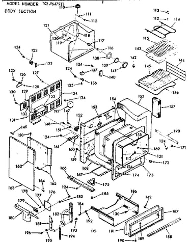 Body section
