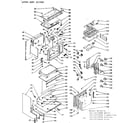 Kenmore 1039737040 upper body section diagram