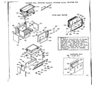 Kenmore 1039747410 upper body section diagram