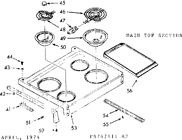 Main top section
