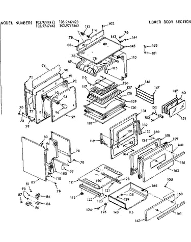 Lower body section