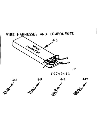 Wire harness and components