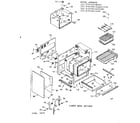 Kenmore 1039757460 lower body section diagram