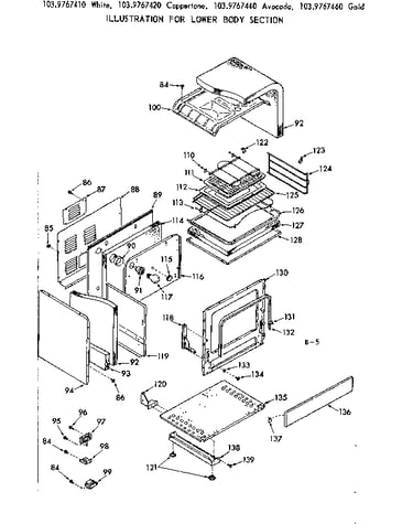 Lower body section