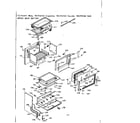 Kenmore 1039767413 upper body section diagram