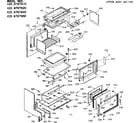 Kenmore 1039767640 upper body section diagram