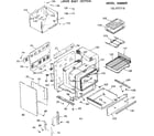 Kenmore 1039777710 lower body section diagram