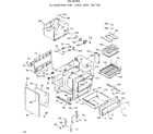 Kenmore 1039857810 lower body section diagram