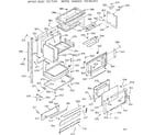 Kenmore 1039857810 upper body section diagram