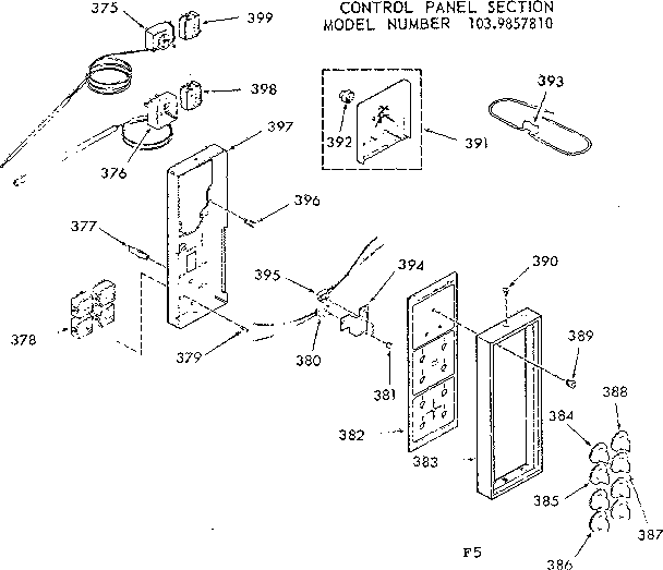 CONTROL PANEL SECTION