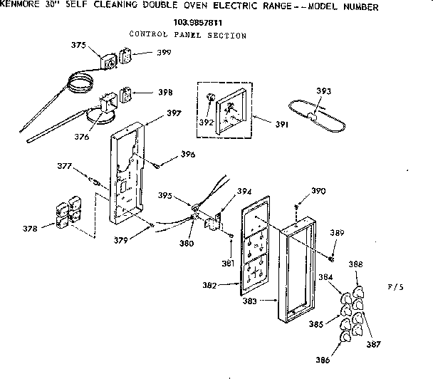 CONTROL PANEL SECTION