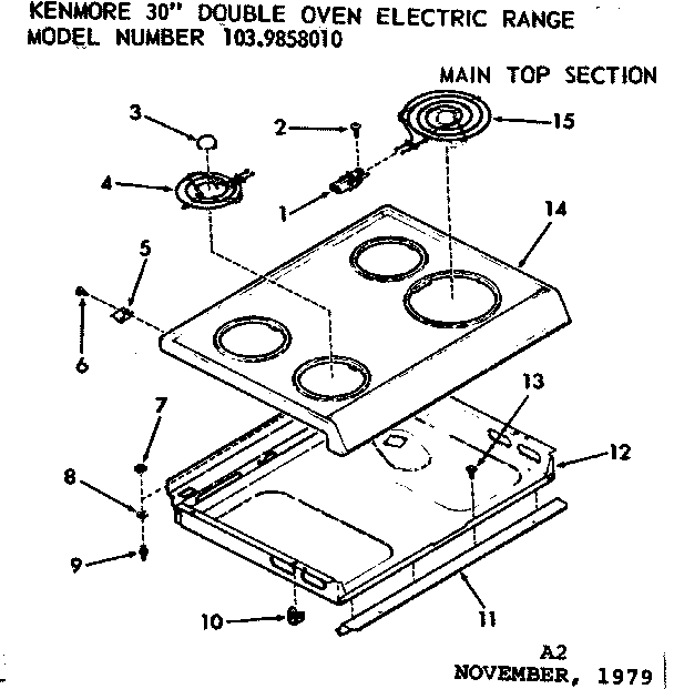 Main top section