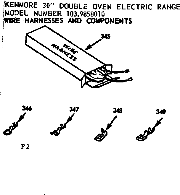 Wire harness and components