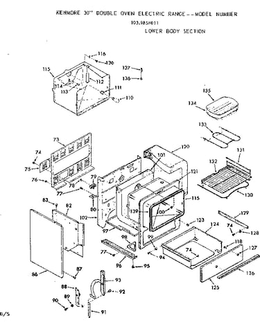 Lower body section