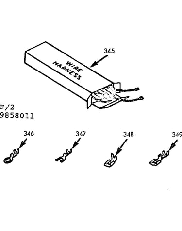 Wire harness and components