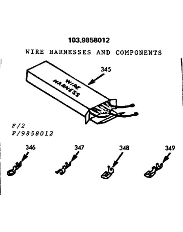 Wire harness and components