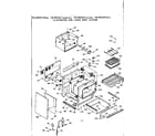 Kenmore 1039867540 lower body section diagram