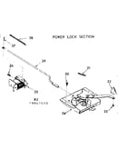 Power lock section