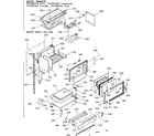 Kenmore 1039867660 upper body section diagram