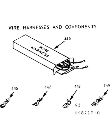 Wire harness and components