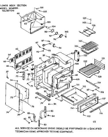 Lower body section