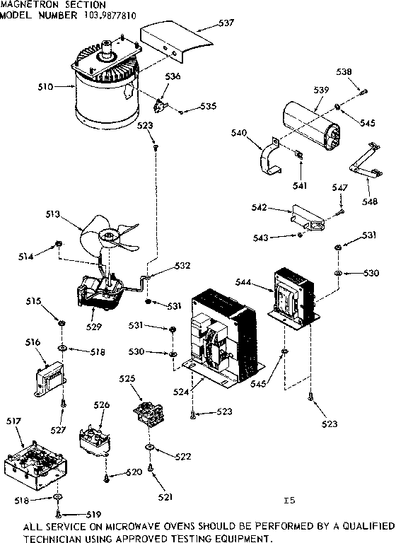 MAGNETRON SECTION
