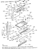 Upper oven pedestal section