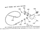 Kenmore 1039877811 meat probe and jack section diagram