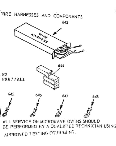 Wire harness and components